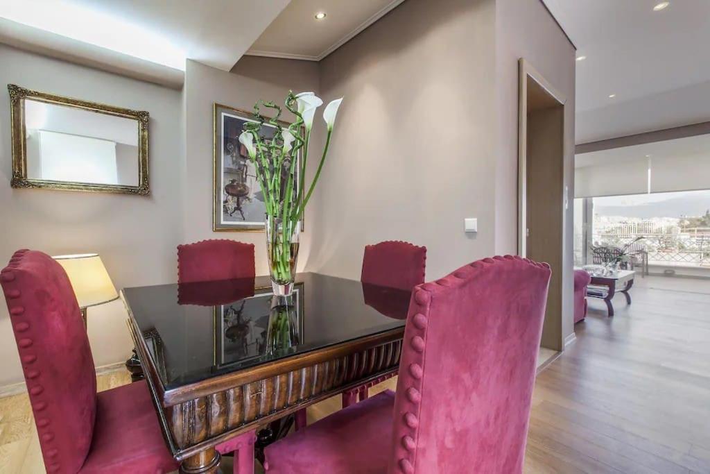 Luxury Acropolis View Duplex Penthouse In Thiseio 155M2 Atenas Exterior foto